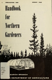 Cover of: A handbook for northern gardeners