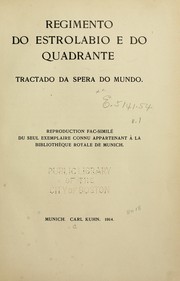 Regimento do estrolabio e do quadrante by Joaquim Bensaúde
