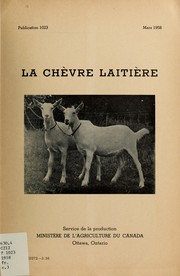 Cover of: La chèvre laitiére