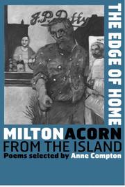 Cover of: The Edge of Home by Milton Acorn