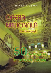 Cover of: Opera Nationala din Bucuresti by 