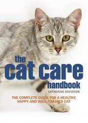 Cover of: the cat care handbook by Catherine Davidson