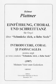 Cover of: Einfuhrung, Choral und Schreittanz fur Orgel