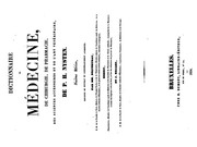 Dictionnaire de médecine, de chirurgie, de pharmacie, des sciences accessoires et de l'art vétérinaire by P. H. Nysten