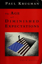 Cover of: The age of diminished expectations by Paul R. Krugman