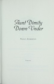 Cover of: Aunt Dimity down under by Nancy Atherton