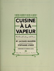 Cover of: The Art of Cooking With Steam
