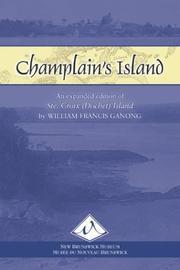 Cover of: Champlain's Island: An Expanded Edition of Ste. Croix (Dochet) Island