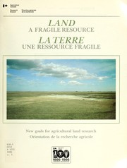 Cover of: Land: a fragile resource