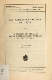 Les meilleures variétés de grain by L. H. Newman
