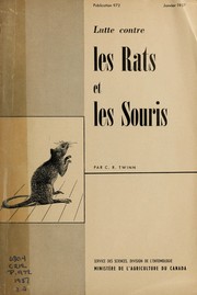 Lutte contre les rats et les souris by C. R. Twinn