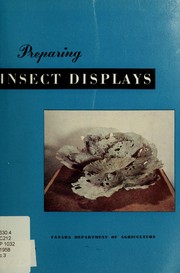Cover of: Preparing insect displays