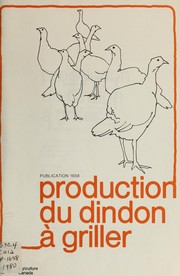 Production du dindon à griller by F. G. Proudfoot