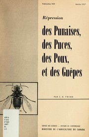 Cover of: Répression des punaises, des puces, des poux, et des guêpes