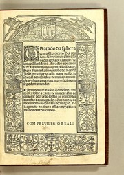 Cover of: Tratado da sphera: com a theorica do sol & da lua. E ho primeiro liuro da Geographia de Claudio Ptolomeo Alexa[n]drino