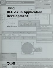 Cover of: Using OLE 2.x in application development