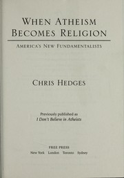 When atheism becomes religion