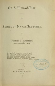 Cover of: On a man-of-war.: A series of naval sketches