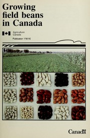 Cover of: Growing field beans in Canada