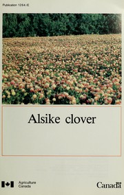 Cover of: Alsike clover