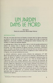 Cover of: Un Jardin dans le nord