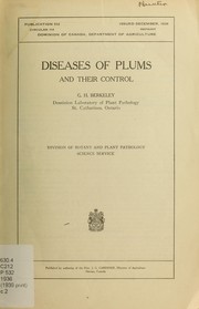 Cover of: Diseases of plums and their control