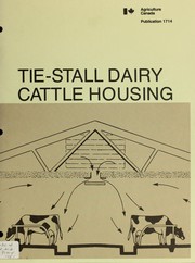 Cover of: Tie-stall dairy cattle housing