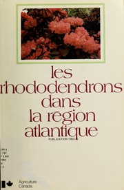 Cover of: Les rhododendrons dans la région Atlantique