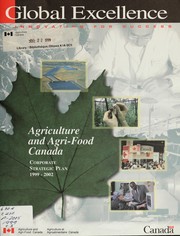 Cover of: Global excellence by Canada. Agriculture and Agri-Food Canada