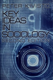 Cover of: Key ideas in sociology by Peter Kivisto