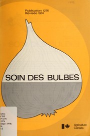 Cover of: Soin des bulbes