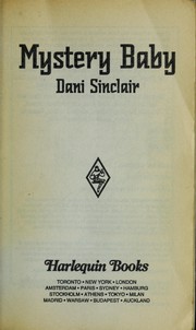 Cover of: Mystery baby by Dani Sinclair