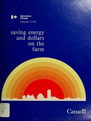 Cover of: Saving energy and dollars on the farm by Eric Jensen