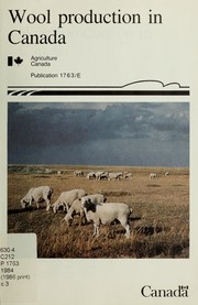 Cover of: Wool production in Canada