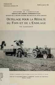 Cover of: Outillage pour la récolte du foin et de l'ensilage