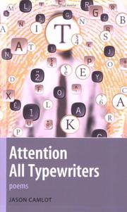 Cover of: Attention All Typewriters