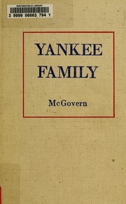 Cover of: Yankee family