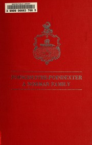 Poingdestre-Poindexter by John Poindexter Landers