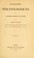 Cover of: Recherches tératologiques sur l'appareil séminal de l'homme