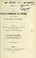 Cover of: Des vices de conformation de l'urèthre chez l'homme et des moyens d'y remédier