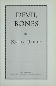 Cover of: Devil Bones by Kathy Reichs