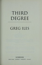Cover of: Third degree by Greg Iles