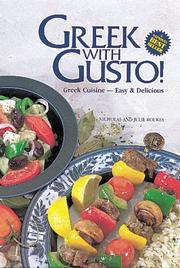 Cover of: Greek With Gusto!: Greek Cuisine - Easy and Delicious