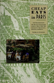 Cover of: Cheap Eats in Paris 90 Ed