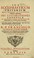 Cover of: Jus ecclesiasticum universum, brevi methodo ad discentium utilitatem explicatum, seu, Lucubrationes canonicae in quinque libros decretalium Gregorii IX. Pontificis Maximi