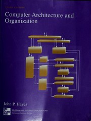 Cover of: Computer architecture and organisation.