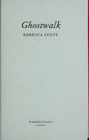 Cover of: Ghostwalk by Rebecca Stott