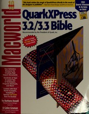 Cover of: QuarkXPress 3.2/3.3 bible