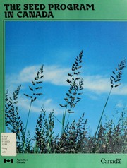 Cover of: The Seed program in Canada