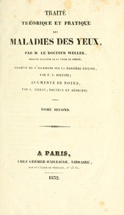 Cover of: Traité théorique et pratique des maladies des yeux